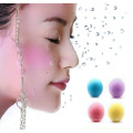 Éponge faciale konjac colorée naturelle d&#39;éponge faciale originale de nettoyage